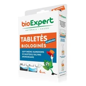 Biologinės tabletės lauko tualetų priežiūrai 4 tabletės. kaina