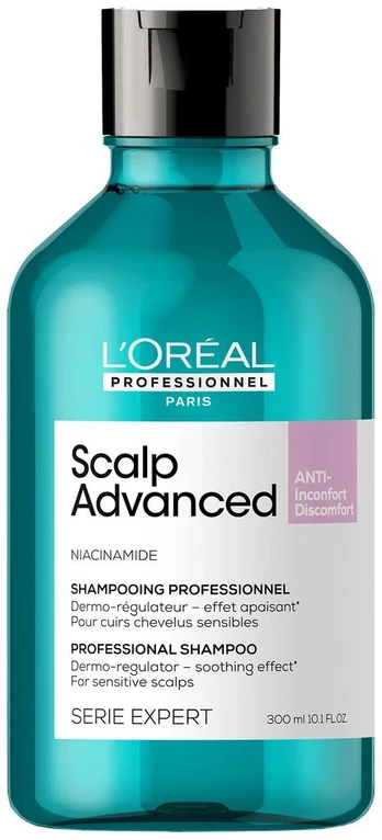 Šampūnas L'Oreal Scalp Advanced Anti-Discomfort Dermo-Regulator, 300 ml