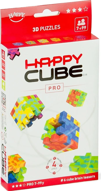 Smart Games Smart Happy Cube - Pro - 6 spalvų pakuotė SMART