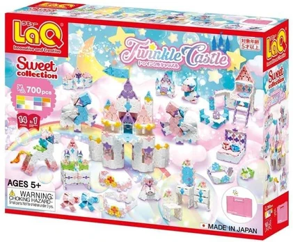 Konstruktorius LaQ „Sweet Collection Twinkle Castle Set”