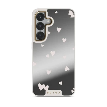 Love Notes - Samsung Galaxy S25 Case, Elite Mirror Light (Magnetic) / Gold
