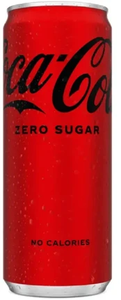 Gāzēts dzēriens COCA COLA Zero, bundžā, 0.33l (DEP)