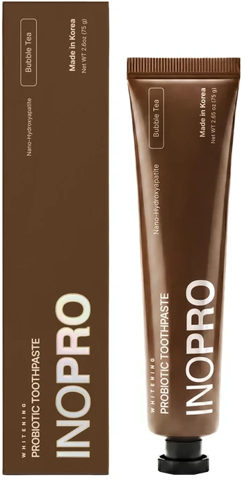 Inopro Whitening probiotic toothpaste Bubble Tea 2,6oz