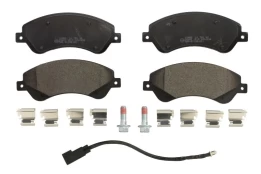 BRECK 24485 00 703 10 Brake pad set kaina