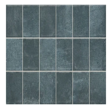 Keraminės sienų plytelės MOHA BLUE SQUARE GLOSSY, 30 X 60 cm