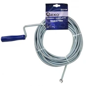 Kanalizacijos valymo lynas Geko Drain Auger, 10 m
