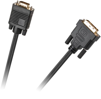 Cabletech >DVI-DSUB (15 kontaktų) kabelis 1.5 m