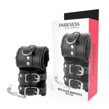 Riešu raiščiai su kailiu DARKNESS