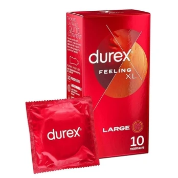 Durex Feeling XL 10 vnt. dėžutė