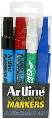 Marker Artline Plumbers Kit 4-pack