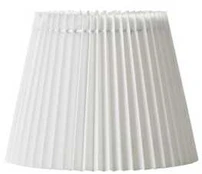 Nielsen_Light PLISSESKÆRM EMMA VILLA SIDE 14 CM HVID