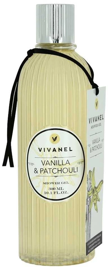 Gaivinamoji dušo želė Vivanel Vanille & Patchouli, 300 ml