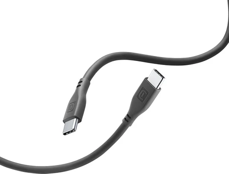 Mob. telefono kabelis CELLULARLINE Data USB-C į USB-C, 1,2m, juodas