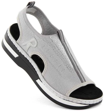 Patogūs sandalai Rieker W RKR686 metallic