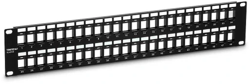 Komutacinė panelė, 48 prievadų, UTP, 6 kat. Trendnet TC-KP48