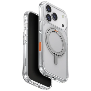 Dėklas UNIQ Swivix do iPhone 17 Pro 360 Rotating Kickstand permatomas