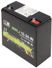 Mw Power AKUMULIATORIUS 12.8V/24AH/LIFEPO4-MWLJ MW galia