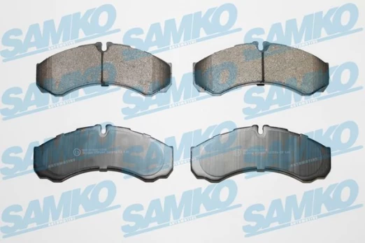 Stabdžių trinkelių rinkinys, diskinis stabdys SAMKO 5SP684