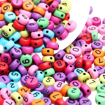 Karoliukai numeriai, 600vnt