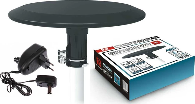 Antena RTV Opticum Antena dookólna Raudonas EAGLE Dynamic UFO - aktywna