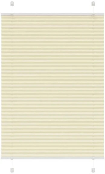 Plisuotas Blind Kreminis 95x100 cm Audinio plotis 94,4 cm