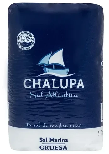 Rupjais galda jūras sāls CHALUPA, 1kg