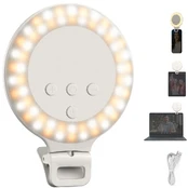 Neewer ENTRY LEVEL VERSION NR5 3.8" Clip on Selfie Ring Light kaina