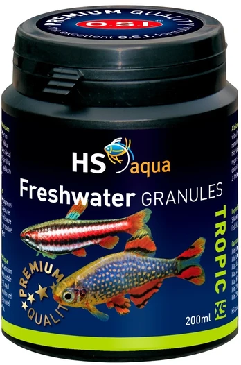 HS AQUA žuvų maisto granulės 200 ml