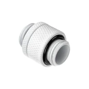 Alphacool Eiszapfen Adapteris G1/4 AG auf G1/4 AG - baltas kaina