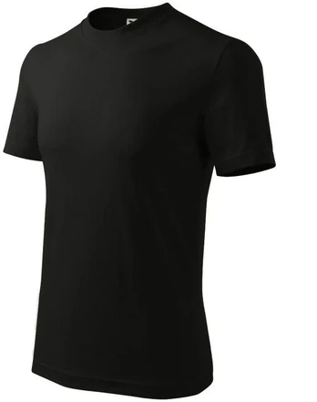 Klasikiniai unisex marškinėliai (juodi)