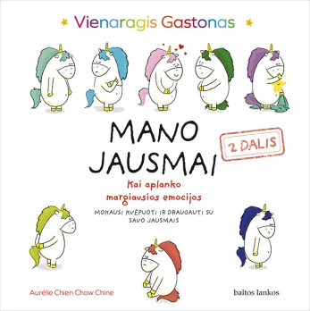 KNYGA Mano jausmai. 2 dalis. Kai aplanko margiausios emocijos