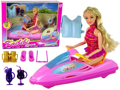 Lėlė su priedais Kaibibi Sea Rowing, 30 cm