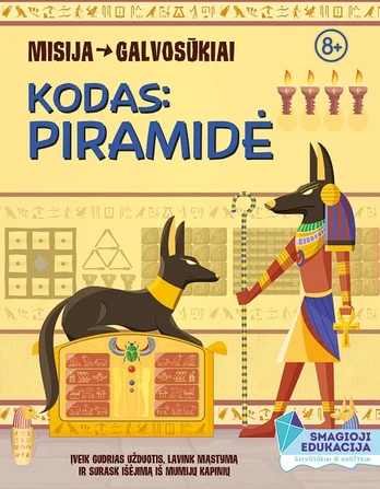 Misija: galvosūkiai. Kodas: piramidė