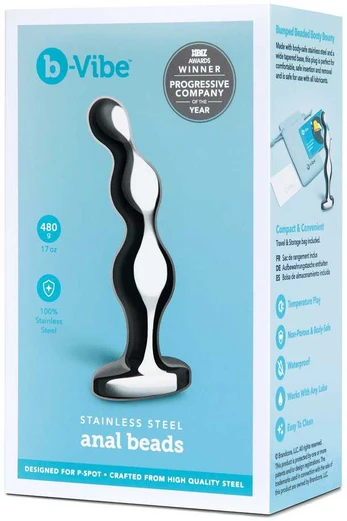 Analinis kištukas B-Vibe Sidabras