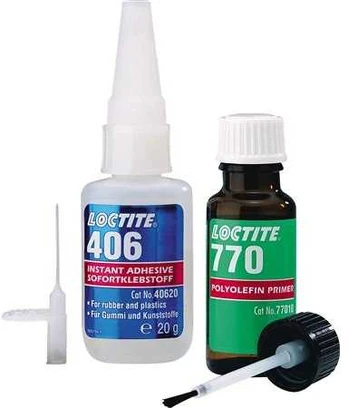 HENKEL LOCTITE® 406 lim 20gram til limning af gummi, plast og elastomer