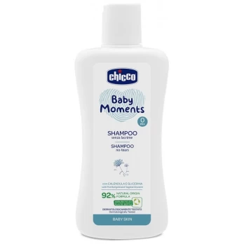 CHICCO Šampūnas BABY MOMENTS, 200 ml