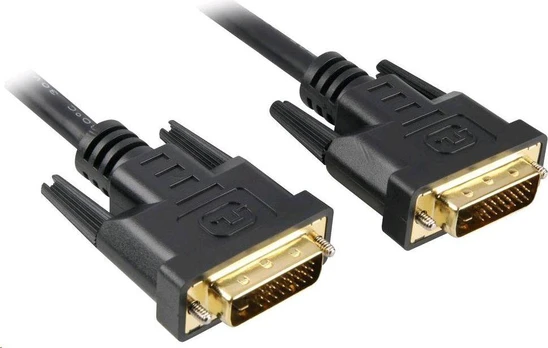 Kabelis PremiumCord DVI- D - DVI- D 10m juoda (kpdvi2-10)