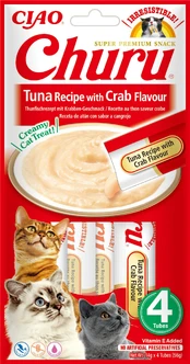 CHURU - Tuna Withcrab Flvour 4pcs- (798.5028) kaina