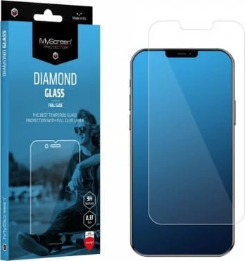 „MyScreen“ grūdintas stiklas, deimantinis stiklas „iPhone 13/13 Pro“.