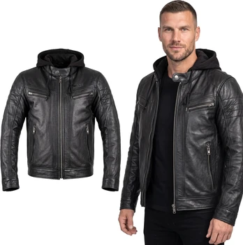 Leather Motorcycle Jacket W-TEC Murayo II