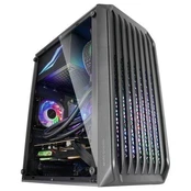 Mars Gaming MC-S2 PC Case mATX / FRGB / Window / MESH kaina