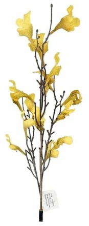 Dirbtinė šakelė Domoletti Spring, geltona, 71 cm