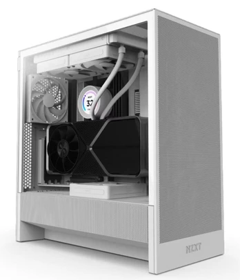 NZXT PC case H5 Flow 2024 midi tower W | CC-H52FW-01