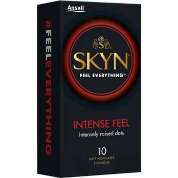 SKYN Intense Feel 10vnt. dėžutė