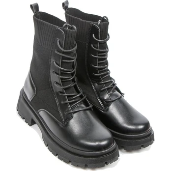 Aulinukai moterims, Juoda, BOOTIES