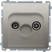 Kontakt-Simon Simon Basic R- TV antenos lizdas (BMZAR1 / 1.01 / 29)