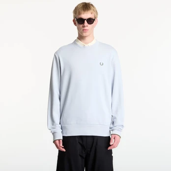 Fred Perry Crew Neck Sweatshirt Dusky Blue - Dydis M (M7535 80B Džemperiai)