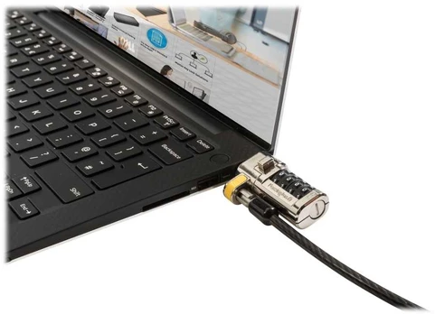 Dell cable lock Juodas, Chrome 1.8 m