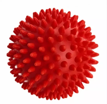 Masažinis kamuoliukas - Dydis: 9 CM - Spalva: Raudona