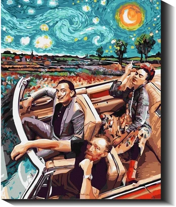 Didieji menininkai 40×50 cm